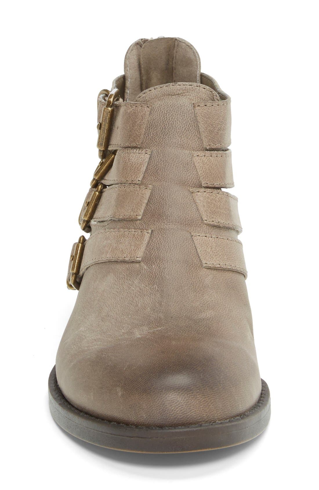 Bella Vita 'Ronan' Buckle Leather Bootie, Alternate, color, 