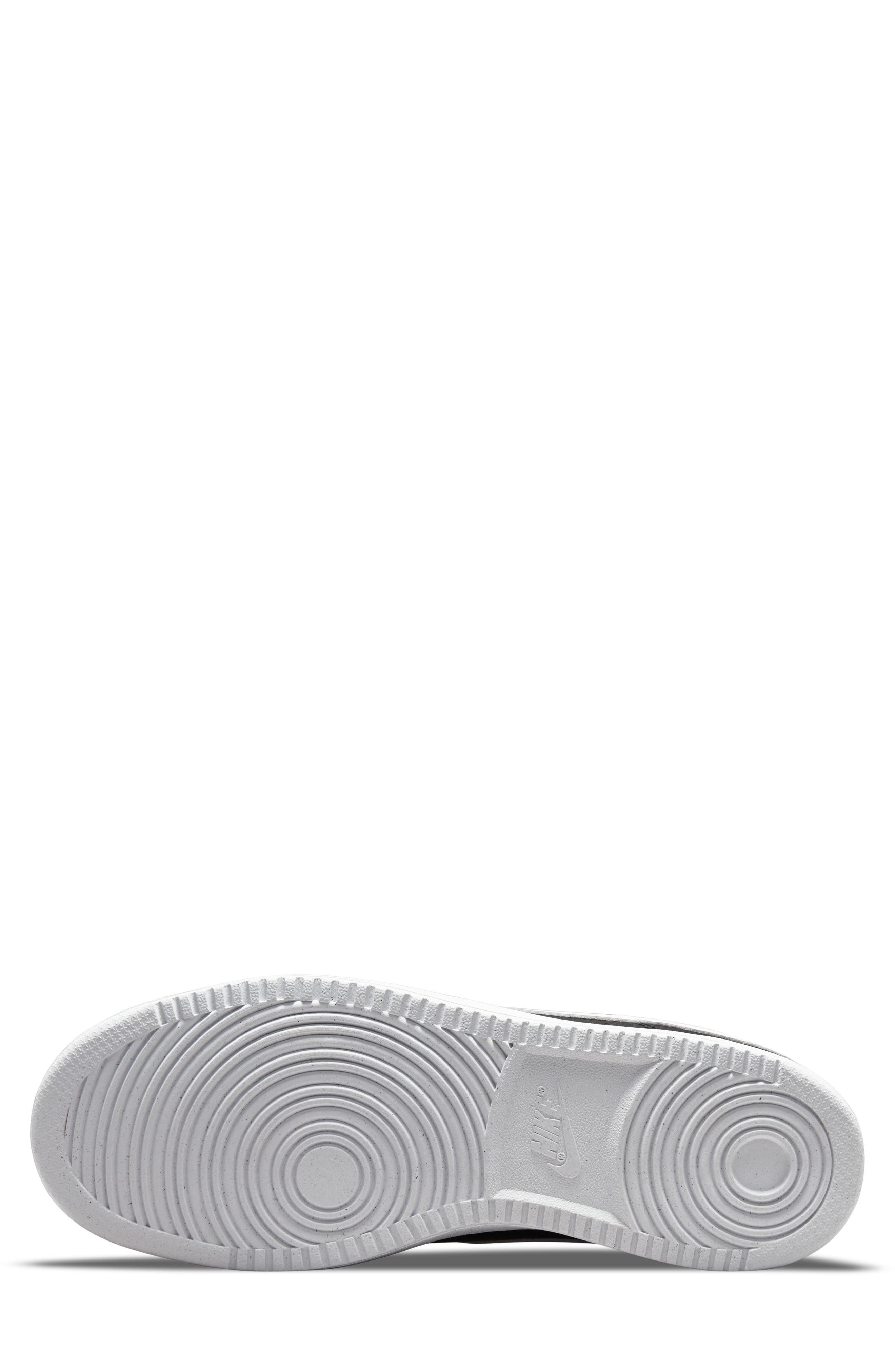 Nike Court Vision Next Nature Sneaker, Alternate, color, Black/ White/ Black