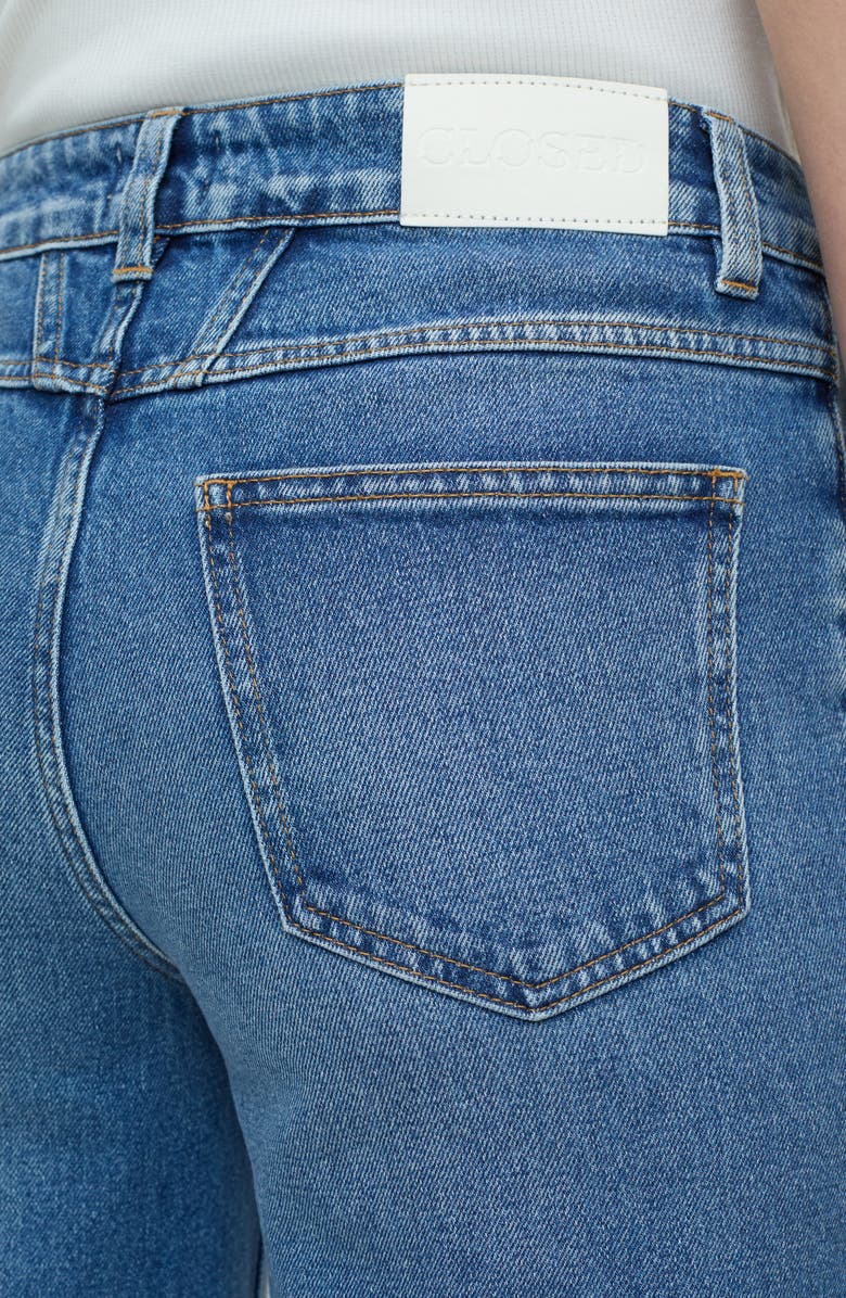 Closed Glow Up Wide Leg Jeans, Alternate, color, Mid Blue