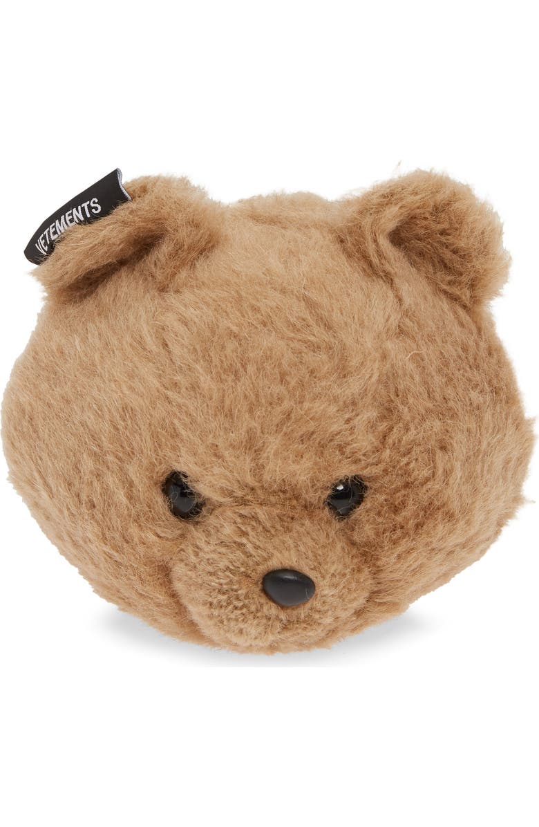 VETEMENTS Faux Fur Bear Slipper, Alternate, color,