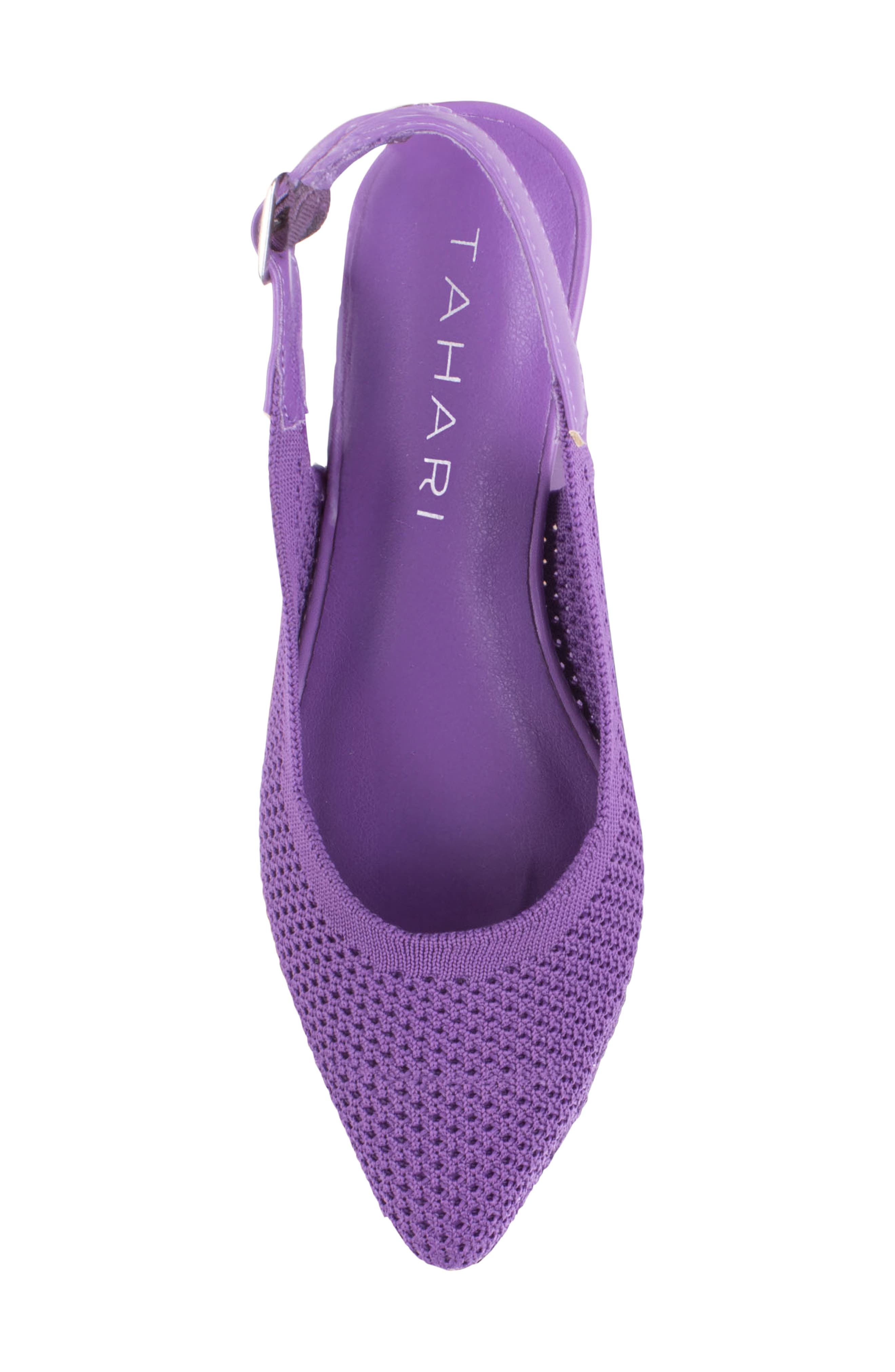Galway Slingback Pump, Alternate, color, DARK PURPLE