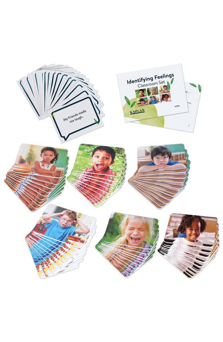 Kaplan Early Learning Company Identifying Feelings, Main, color, Multicolor