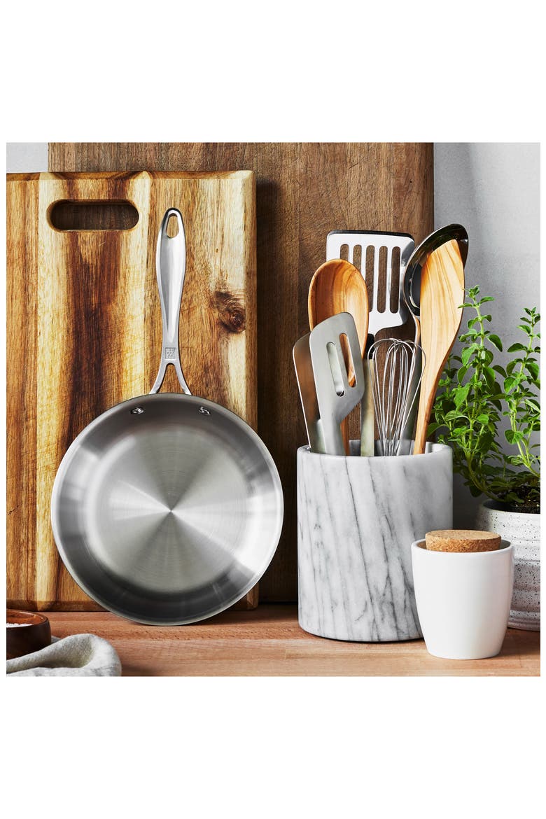 Spirit Polished 8" Fry Pan, Alternate, color, STAINLESS STEEL