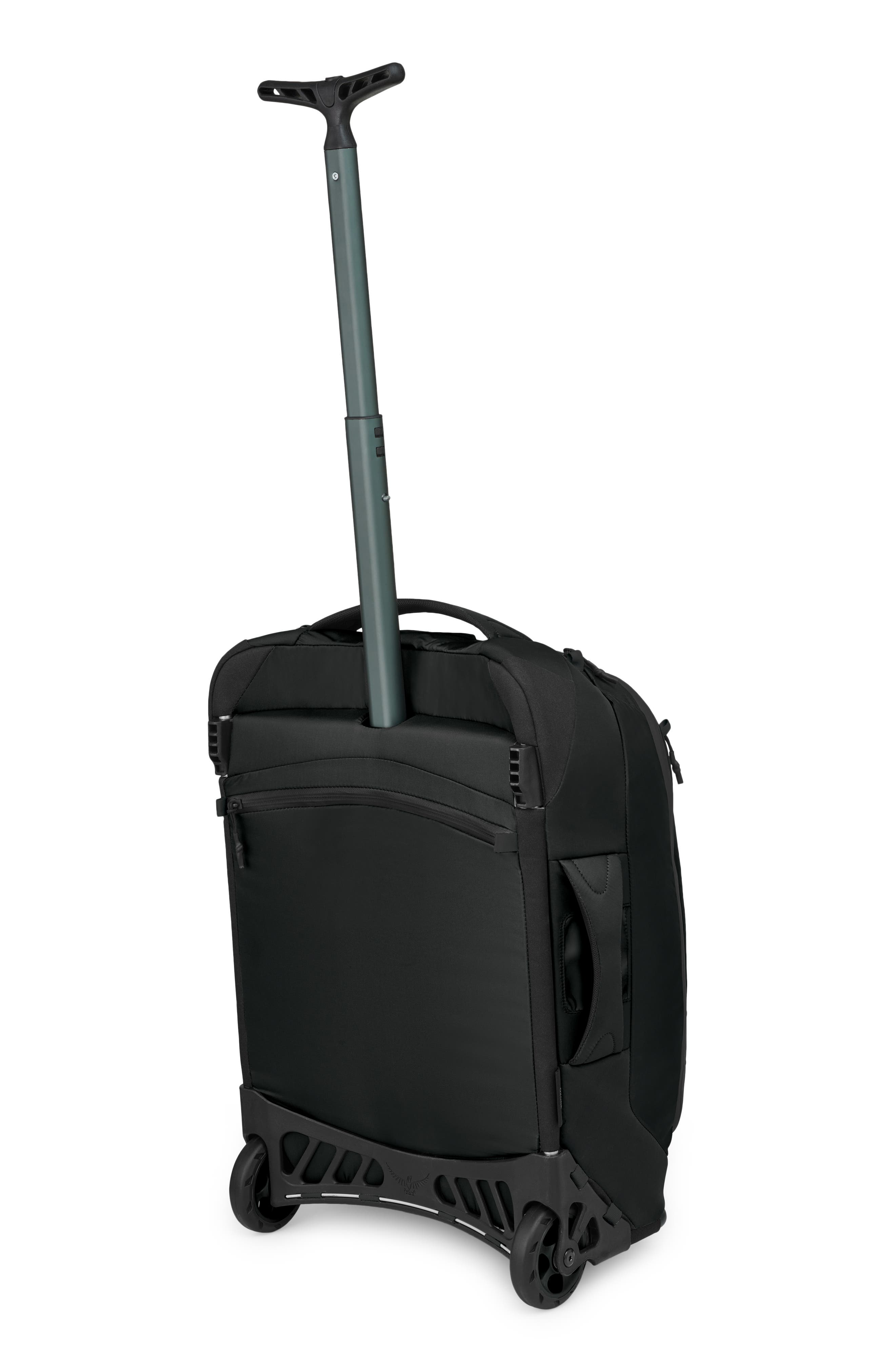 Osprey Ozone Two-Wheel 40-Liter Carry-On Suitcase, Alternate, color, Black