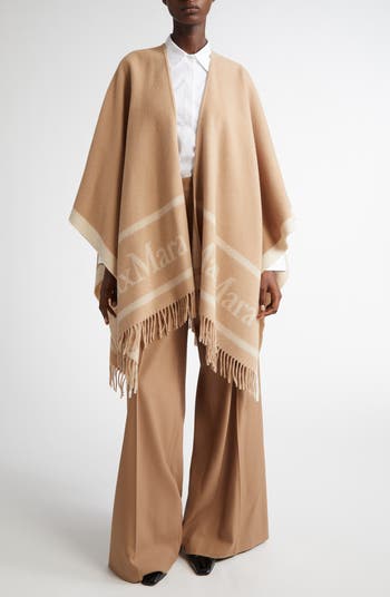 Max Mara Ninfa Virgin Wool Ultra Wide Leg Pants | Nordstrom