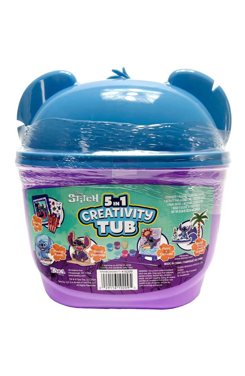Tara Toys 5 In 1 Creativity Tub Stitch, Alternate, color, Multicolored