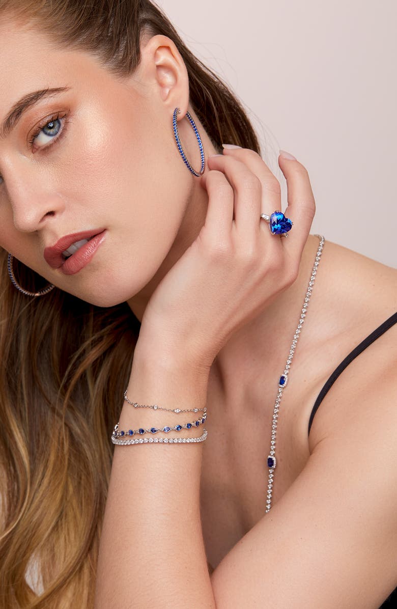 Bony Levy Audrey Diamond Tennis Bracelet, Alternate, color, 18K White Gold