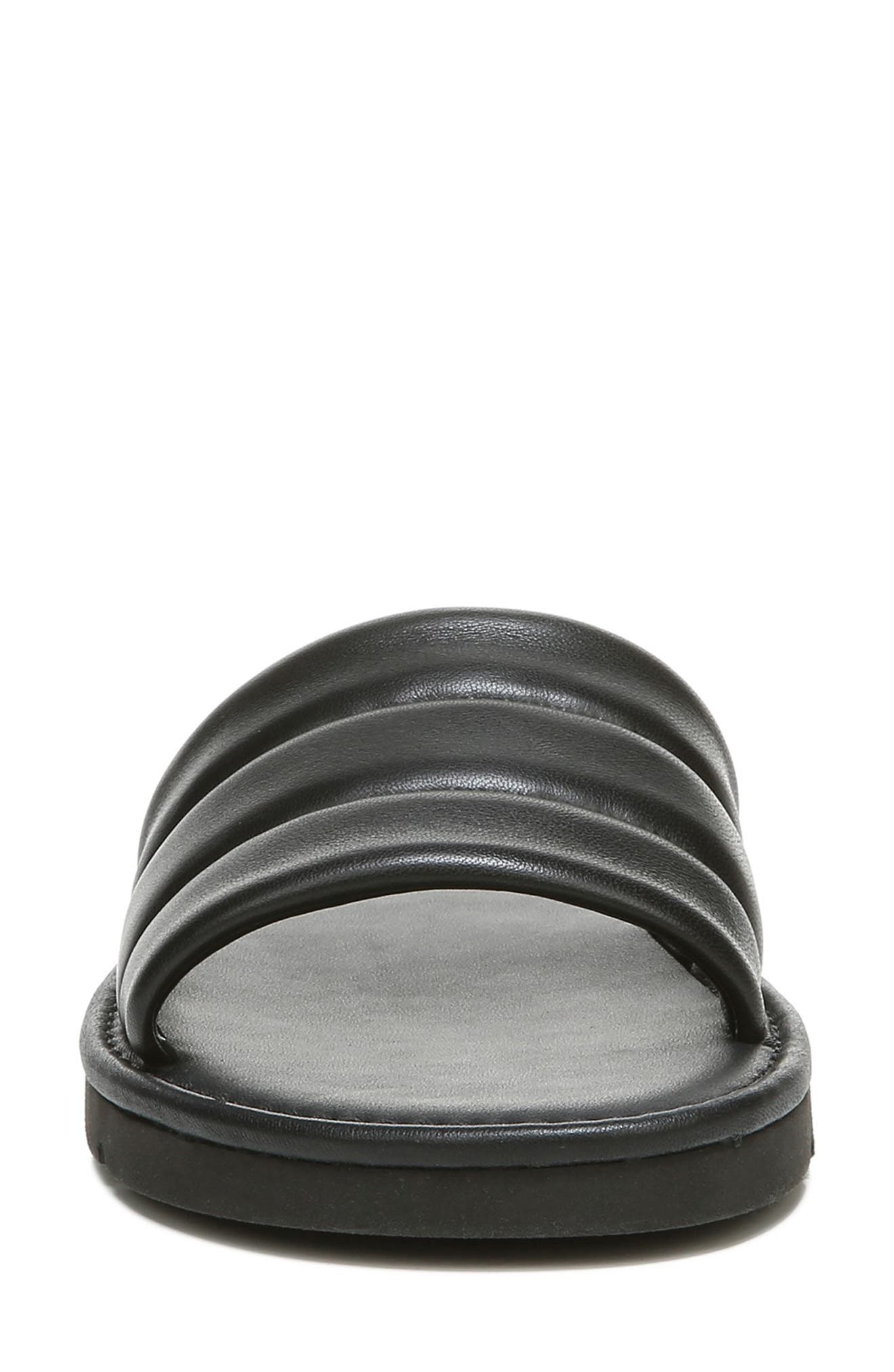 Vince Olina Slide Sandal, Alternate, color, Black