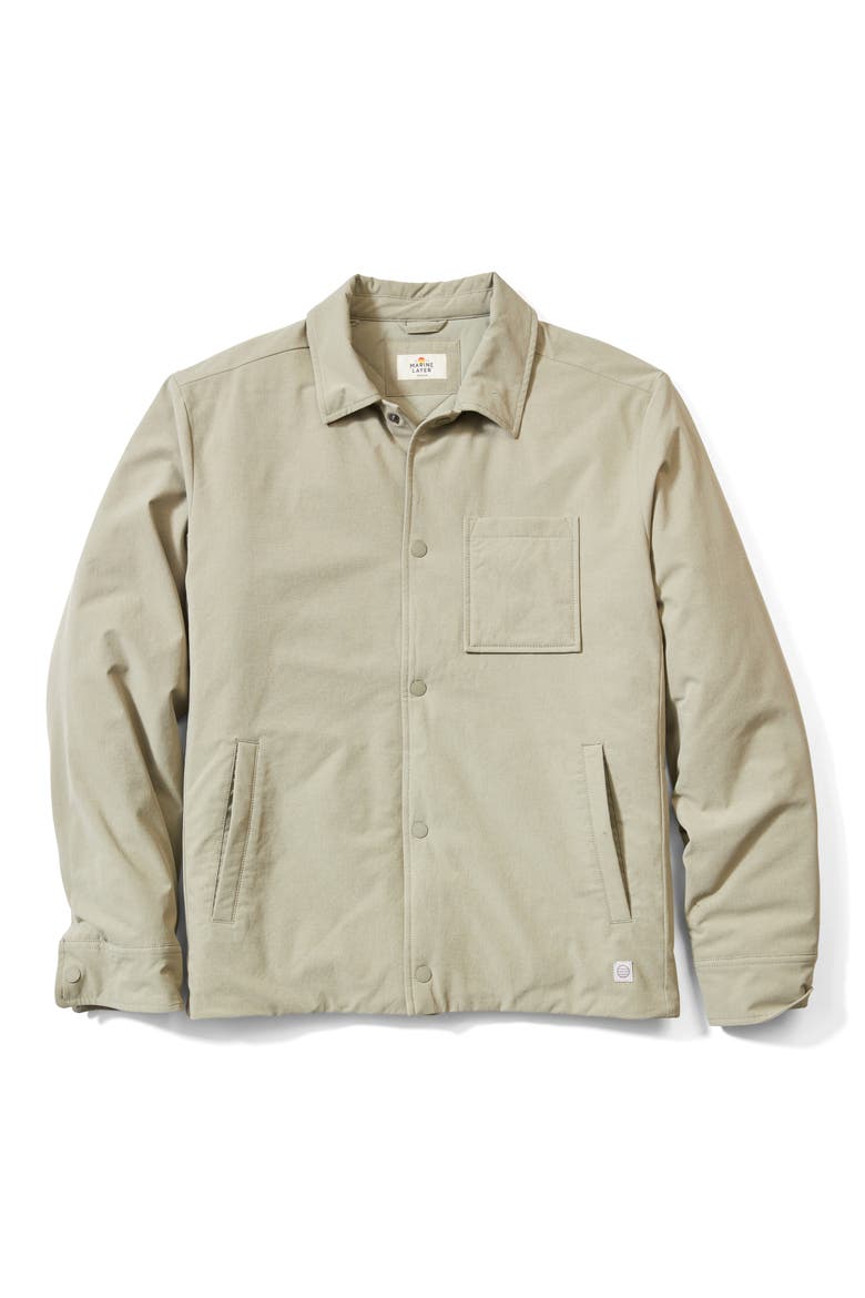 Insulated Water Resistant Travel Jacket, Alternate, color, VETIVER