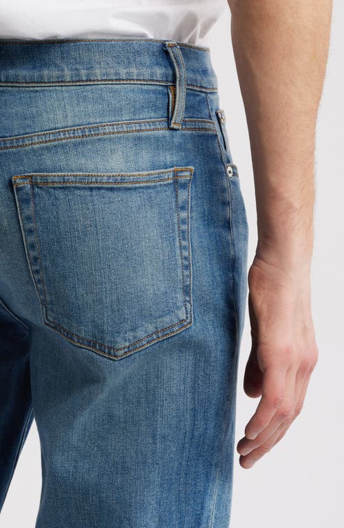Frame Modern Straight Leg Jeans In Blue