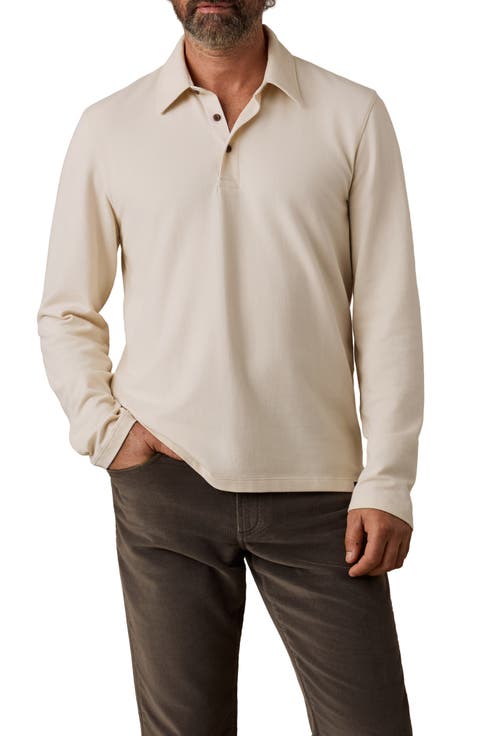 Field Long Sleeve Knit Polo
