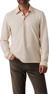 Faherty Field Long Sleeve Knit Polo