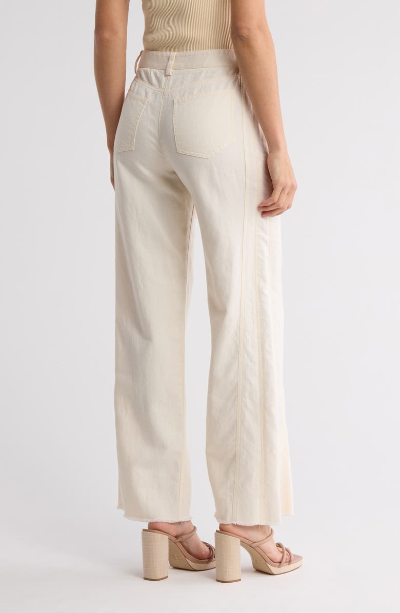 TWP Puddle Straight Leg Pants, Alternate, color, Bone