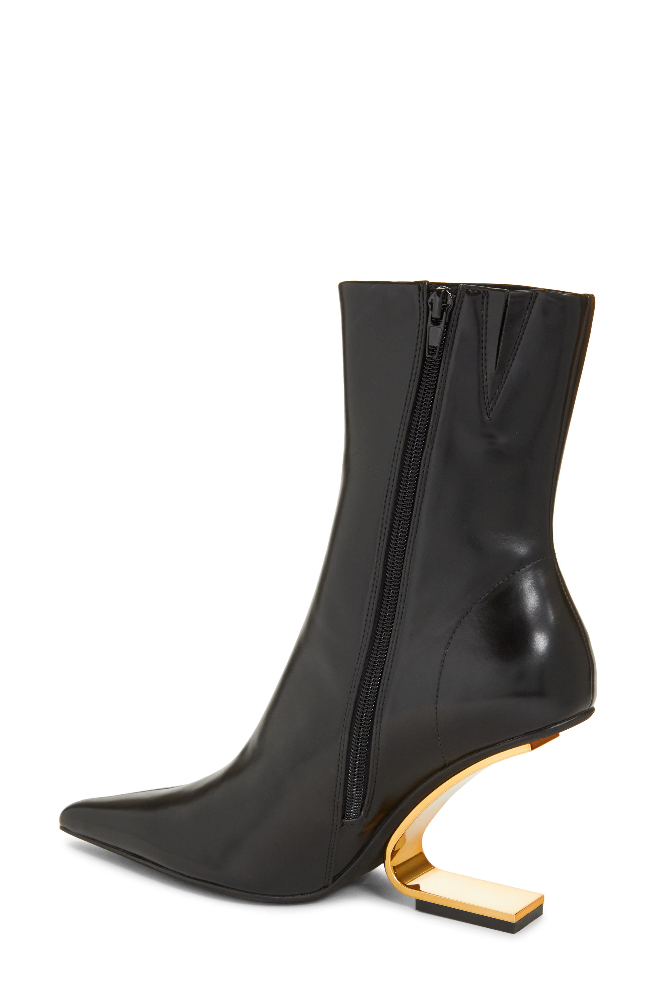 Jeffrey Campbell Compass Pointed Toe Bootie, Alternate, color, 