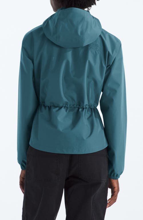 The North Face Daybreak Water Repellent Hooded Jacket In Blue