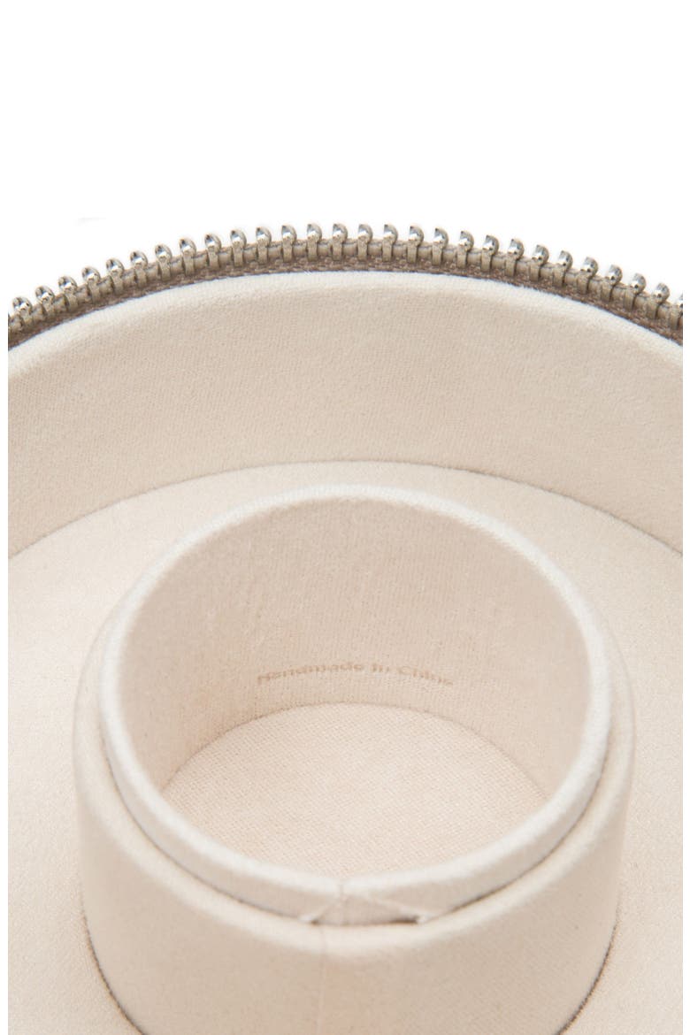 Sophia Round Zip Case, Alternate, color, MINK