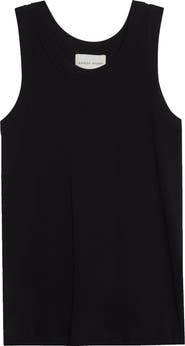 LOULOU DE SAISON Limba Mercerized Cotton Rib Tank