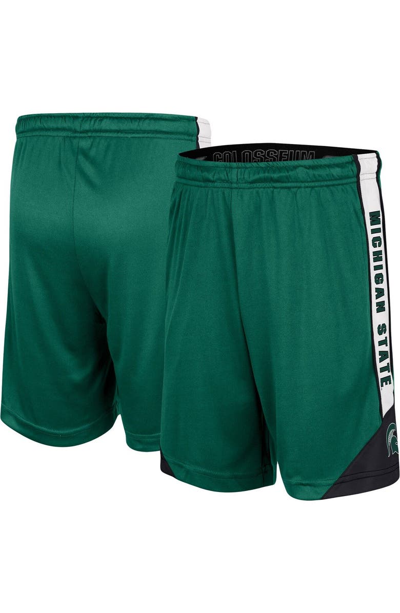 COLOSSEUM Youth Colosseum Green Michigan State Spartans Haller Shorts, Main, color,