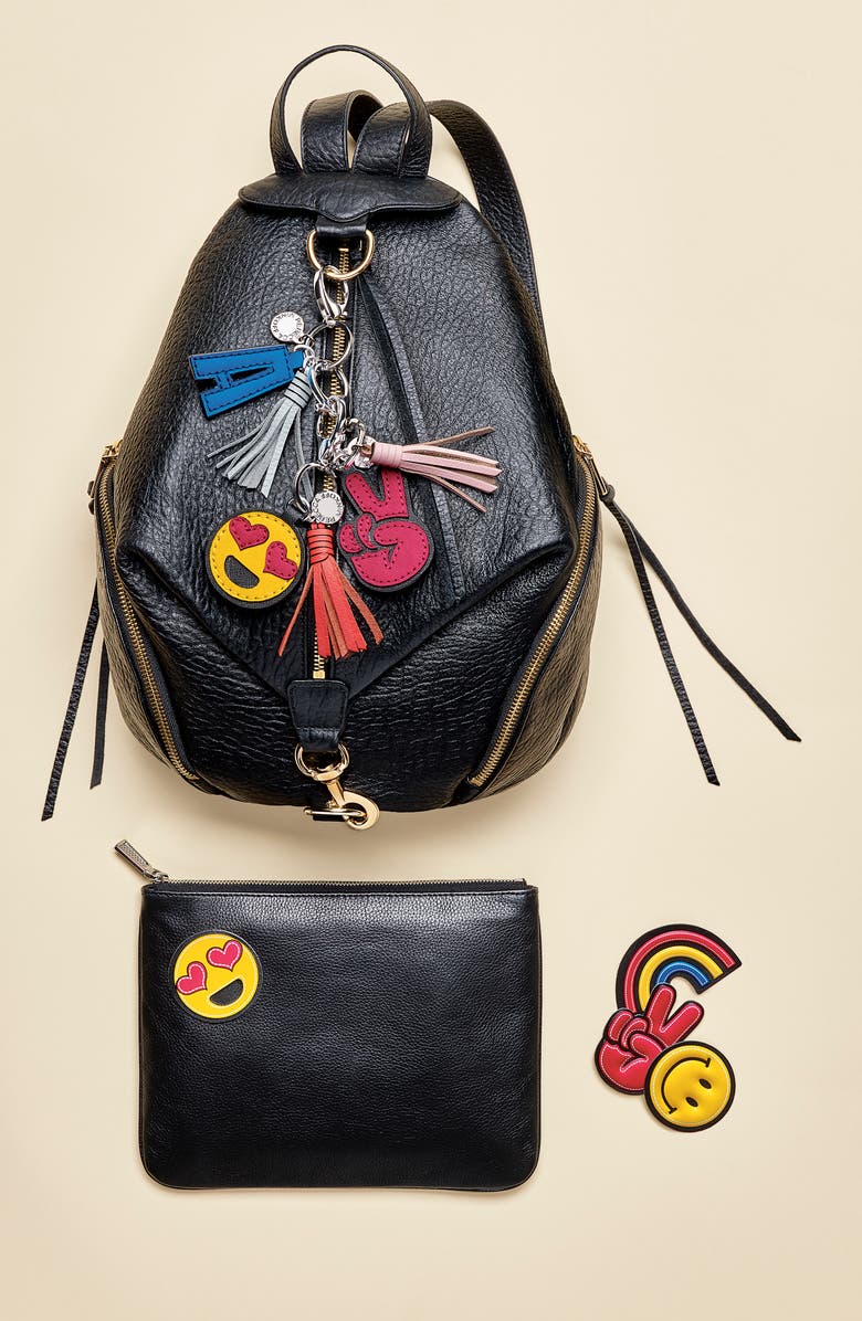 Rebecca Minkoff Julian Leather Backpack, Alternate, color, Cigaro