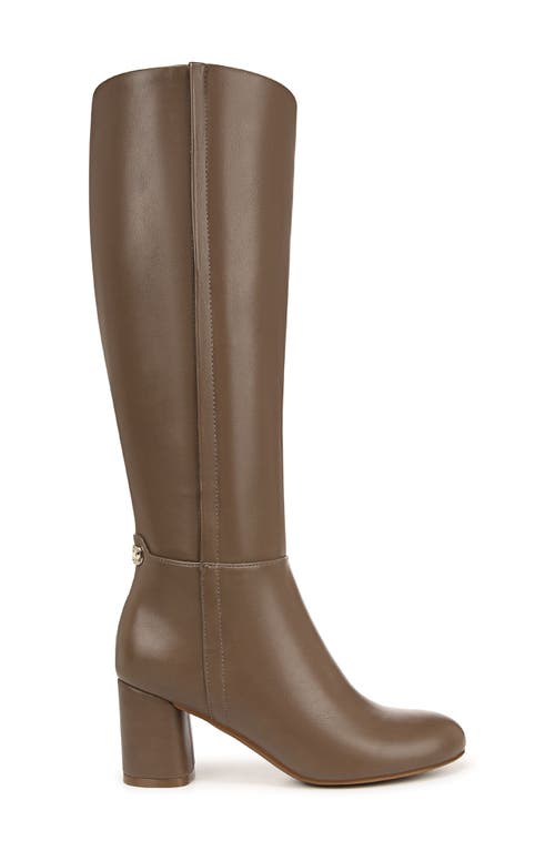 Naturalizer Loving Block Heel Boot In Brown