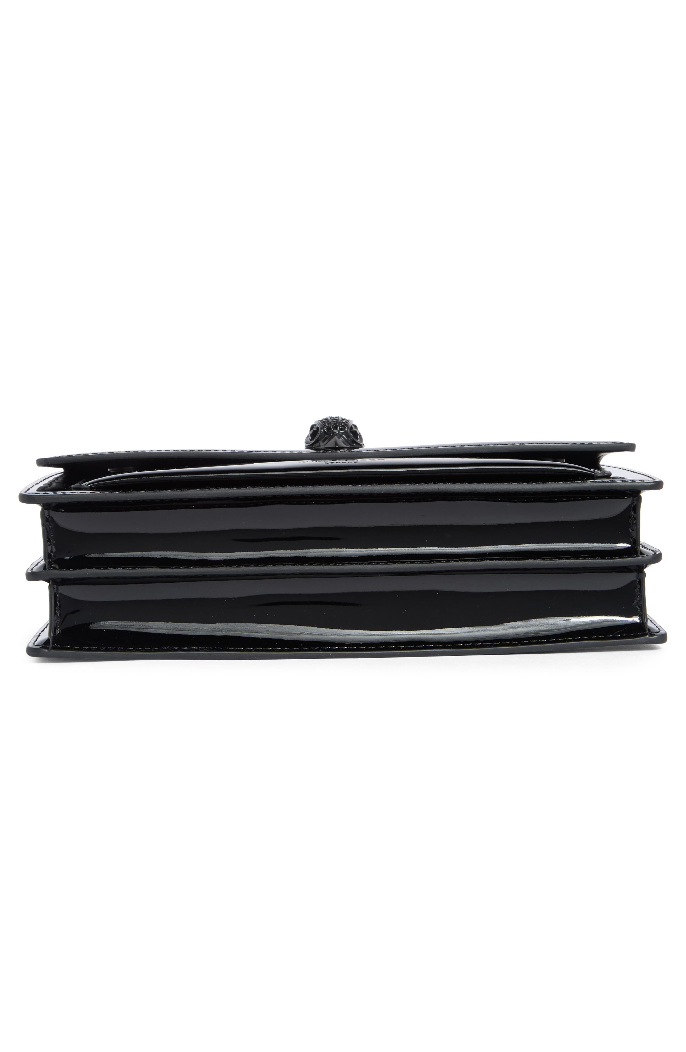Kurt Geiger London Shoreditch Leather Crossbody, Alternate, color, Black
