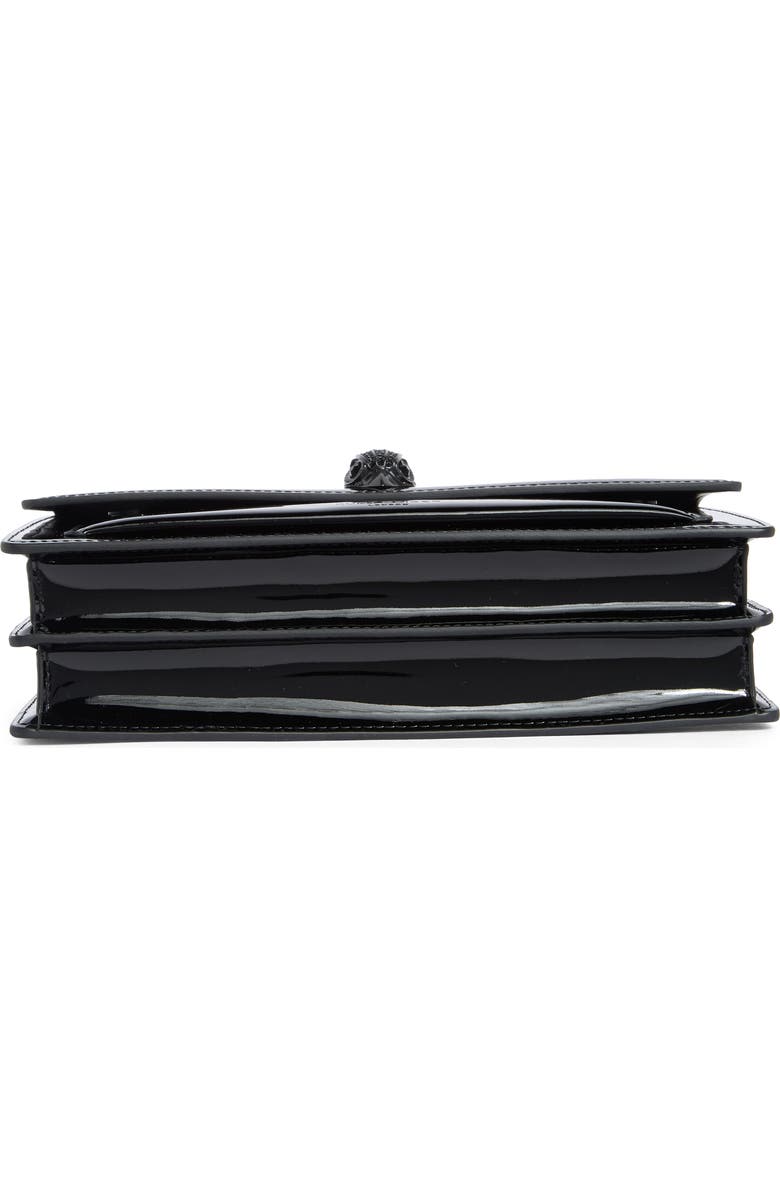 Kurt Geiger London Shoreditch Leather Crossbody, Alternate, color, Black