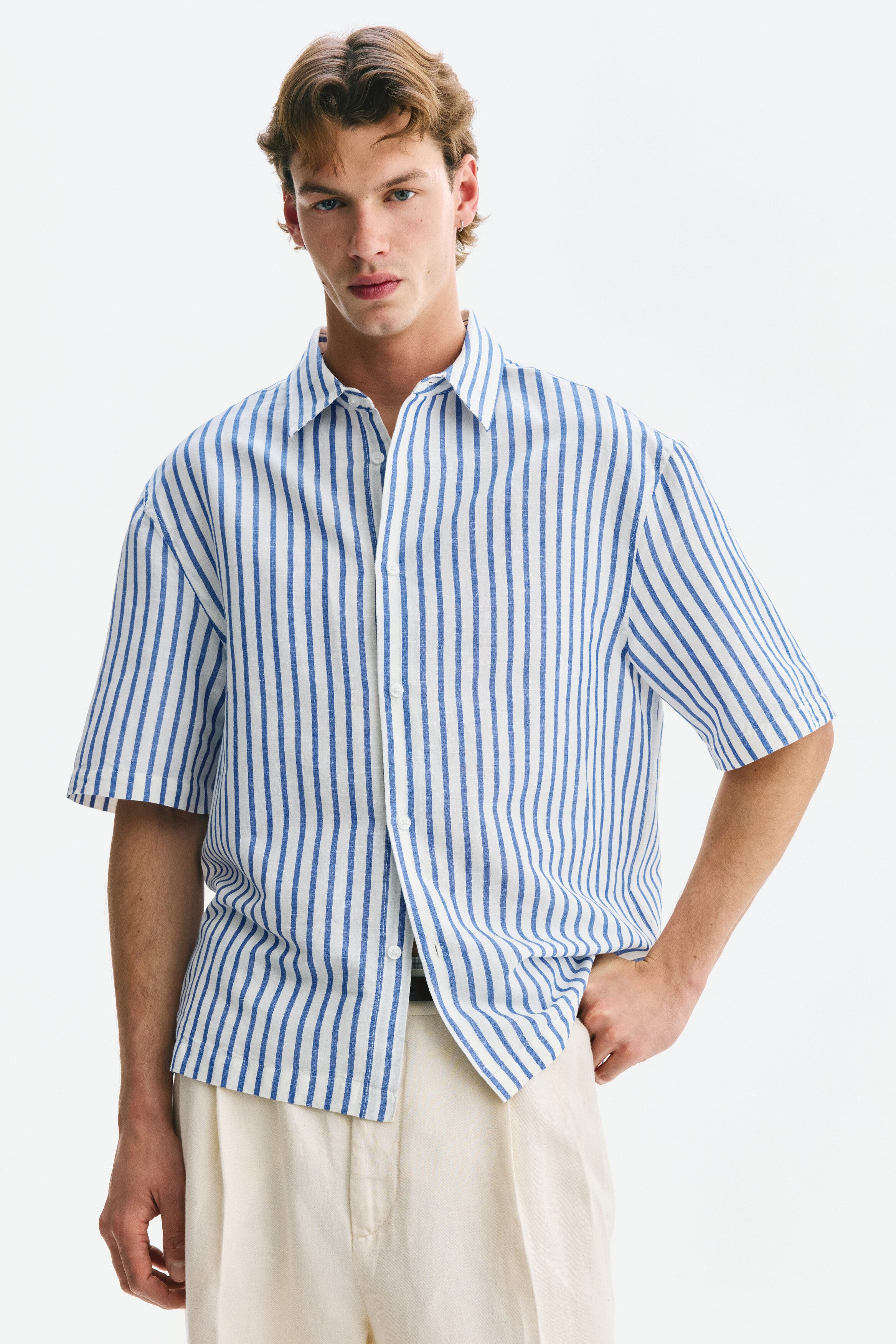 Blue/striped
