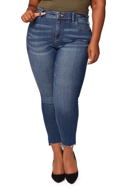 High Waist Ankle Skinny Jeans