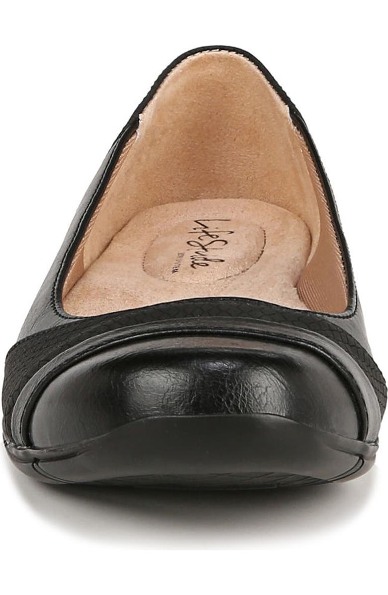 LifeStride Dig Snake Embossed Flat - Wide Width Available, Alternate, color,