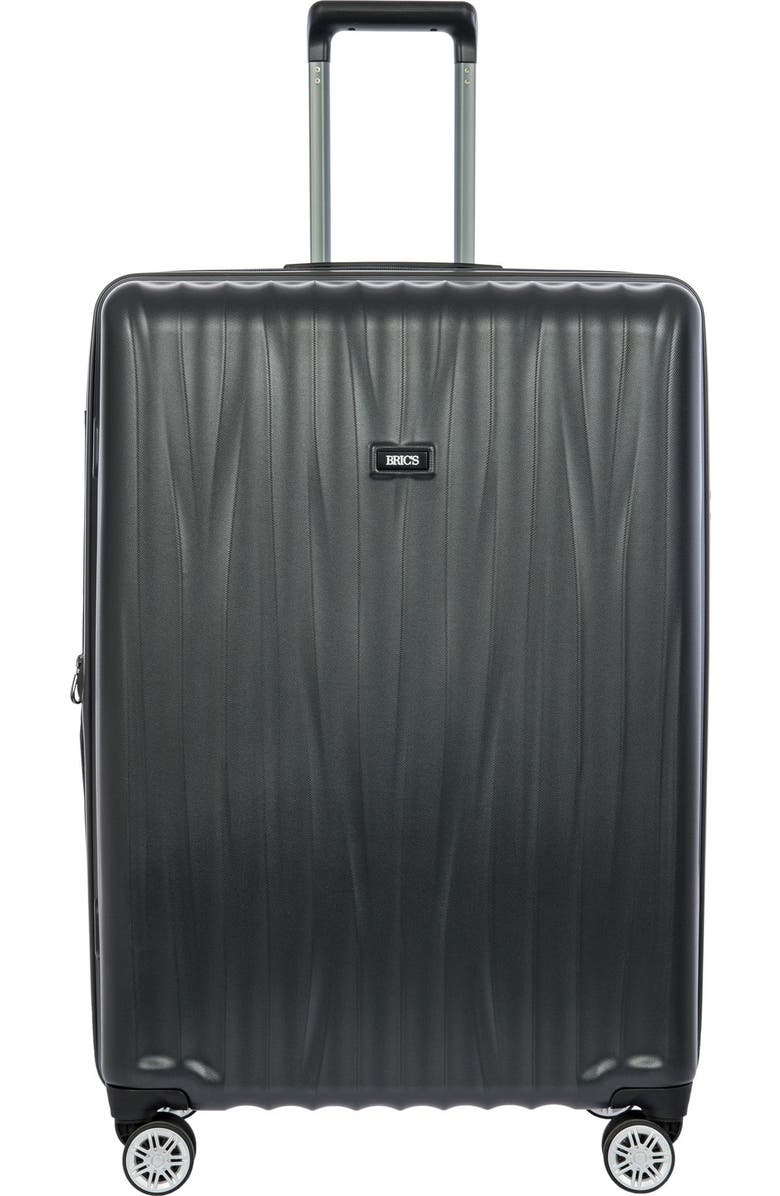 Bric's Cervia 30" Expandable Spinner, Main, color, Dark Grey
