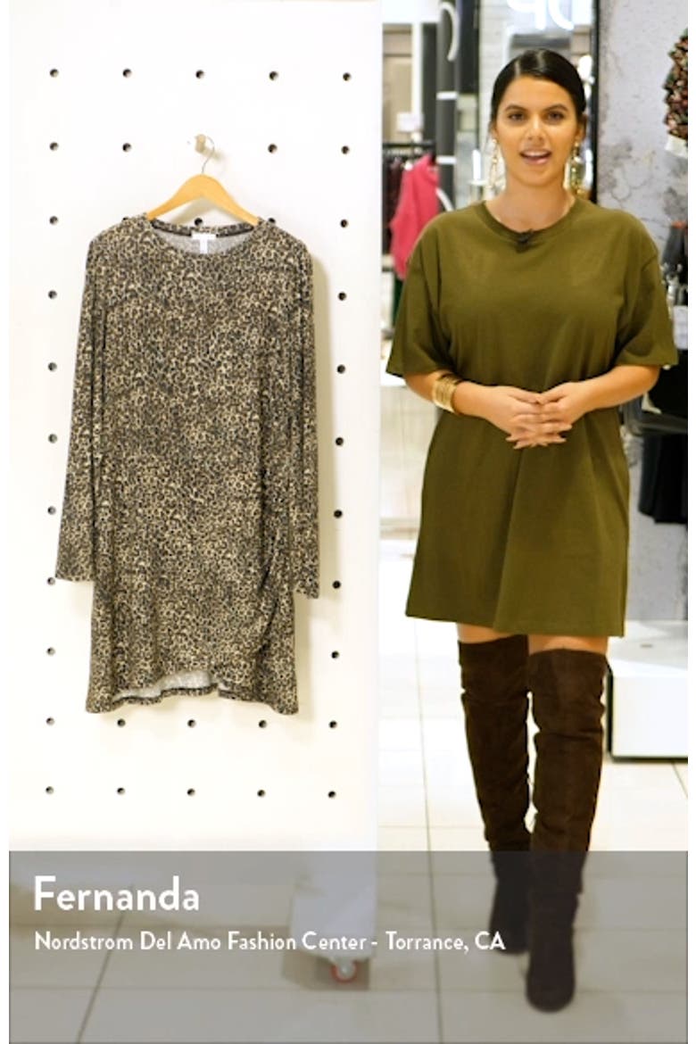 Brushed Long Sleeve Minidress video