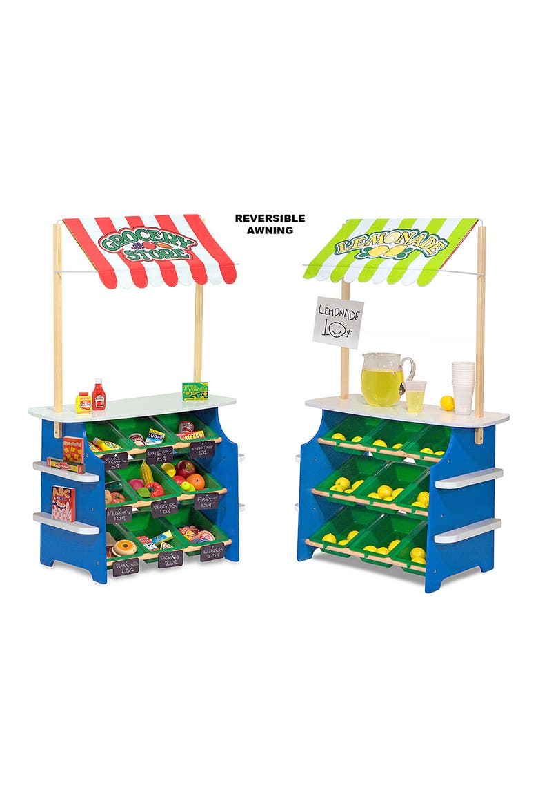 Play Time Convertible Grocery Store & Lemonade Stand Playset, Alternate, color, 000