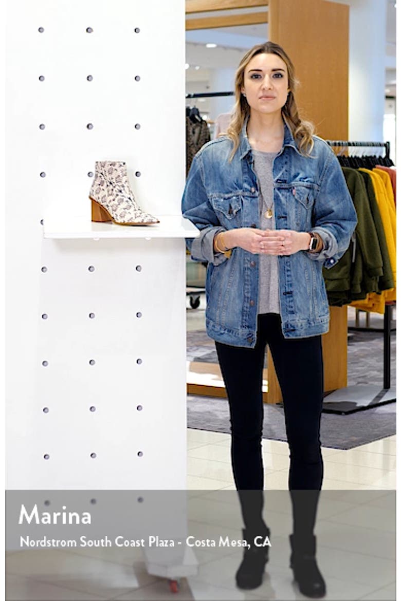 Kelte Pointed Toe Bootie video