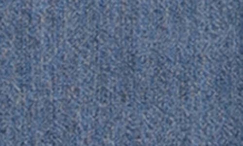 Avec Les Filles Smocked Bodice Chambray Midi Dress In Light Wash