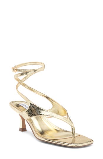 STEVE MADDEN STEVE MADDEN RAYGER ANKLE STRAP HEEL SANDAL