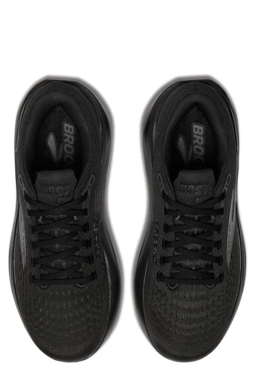 Brooks Ghost Max 3 Running Shoe In Black