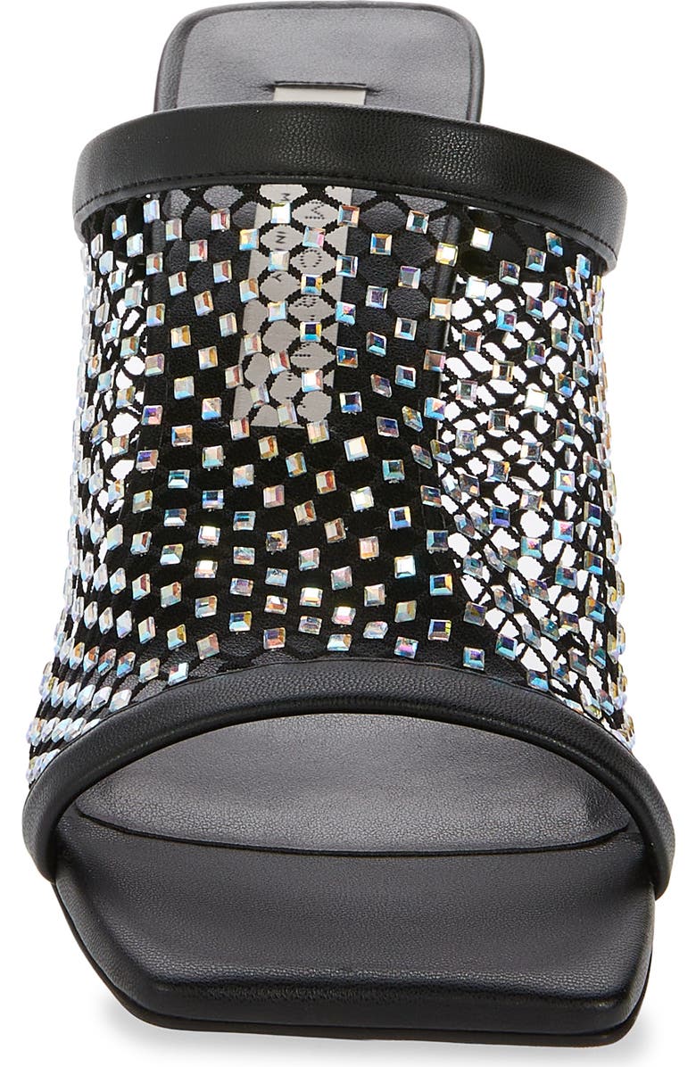 Stella McCartney Crystal Mesh Slide Sandal, Alternate, color,
