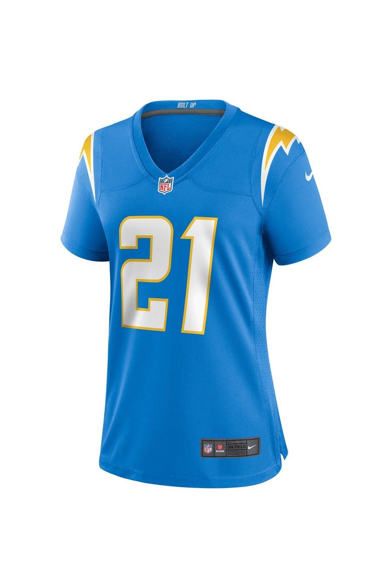 Women's Nike John Hadl Powder Blue Los Angeles Chargers Game Retired Player Jersey, Alternate, color, Powder Blue