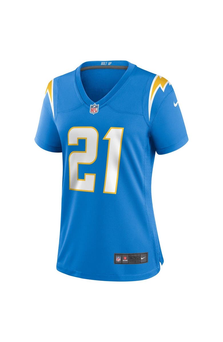 Nike Women's Nike John Hadl Powder Blue Los Angeles Chargers Game Retired Player Jersey, Alternate, color,
