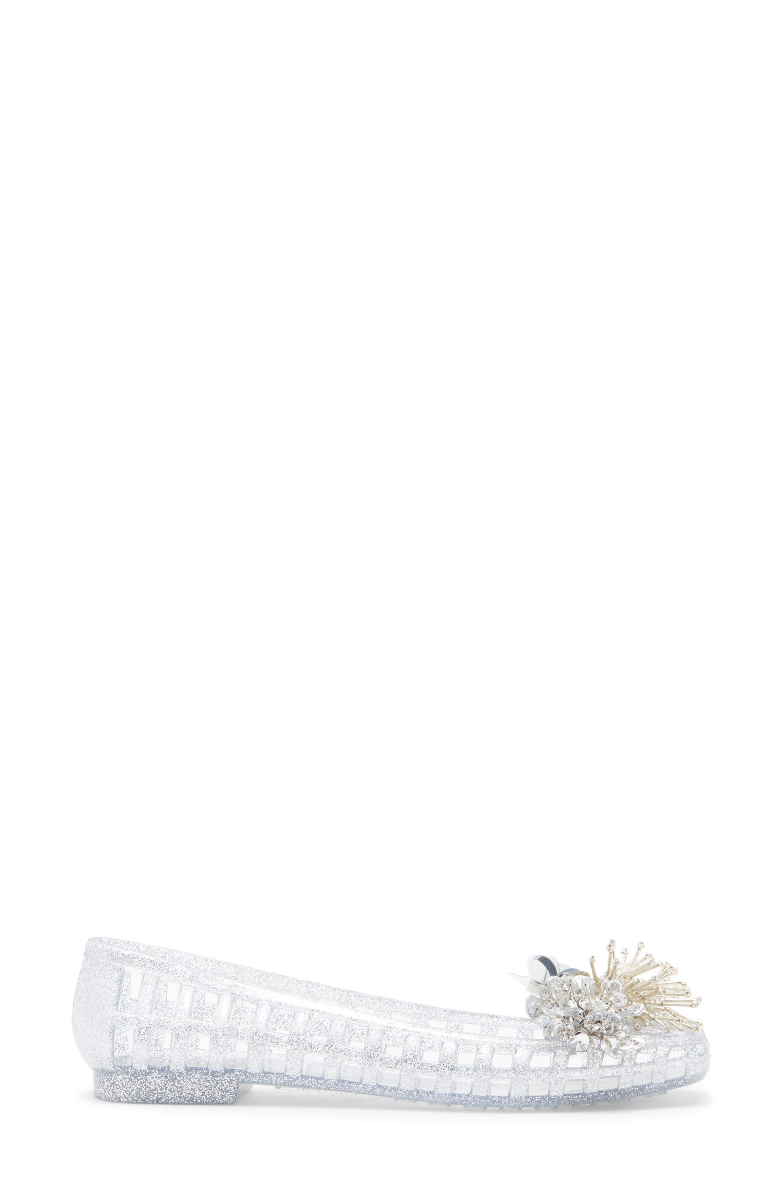 Urchinz Flat, Alternate, color, SILVER GLITTER SILVER