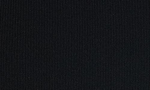Elie Tahari The Nina Metallic Whipstitch Detail Turtleneck Sweater In Noir
