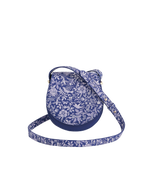 Fable England Floral Blue Saddle Bag