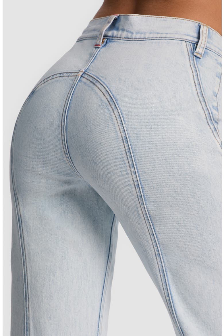 Gorgeous High Waist Flare Jeans, Alternate, color, DARLA LIGHT INDIGO