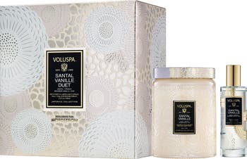 Santal Vanille Jar Candle & Room Spray Set