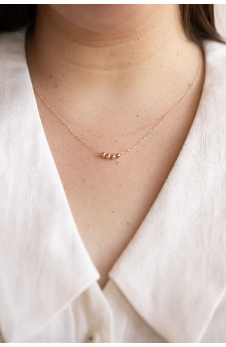 Sheena Marshall Jewelry Sphere Necklace, Alternate, color, 18-20" - 3 Spheres