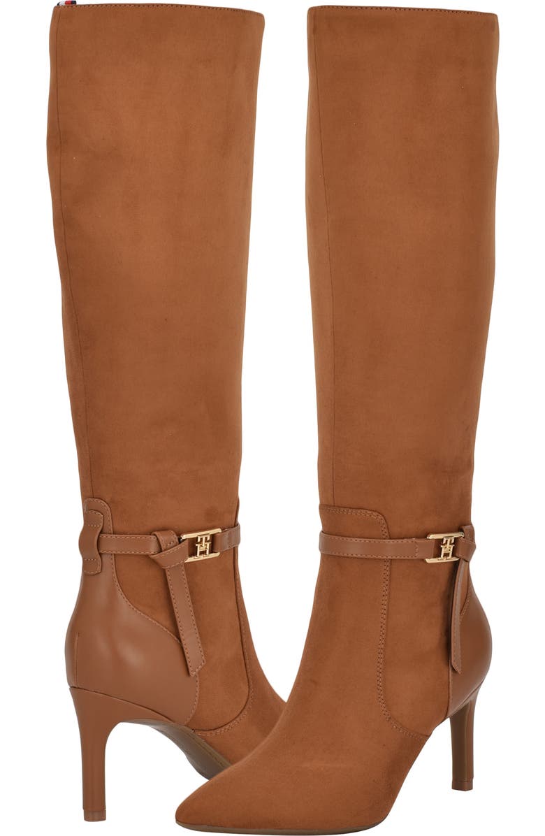 Tommy Hilfiger Jullie Knee High Boot, Alternate, color, Medium Brown