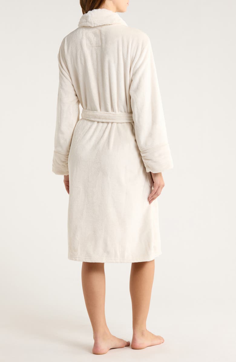 PJ Salvage Plush Brushed Robe, Alternate, color, Natural