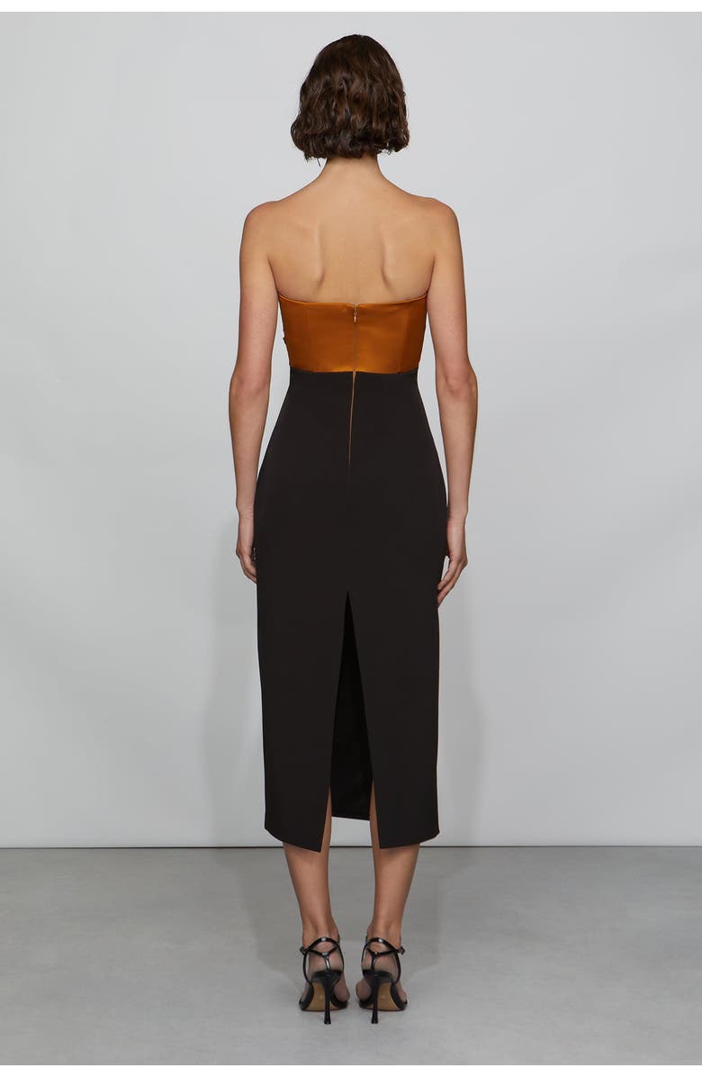 Et Ochs Marlo Dress, Alternate, color, Latte/Black