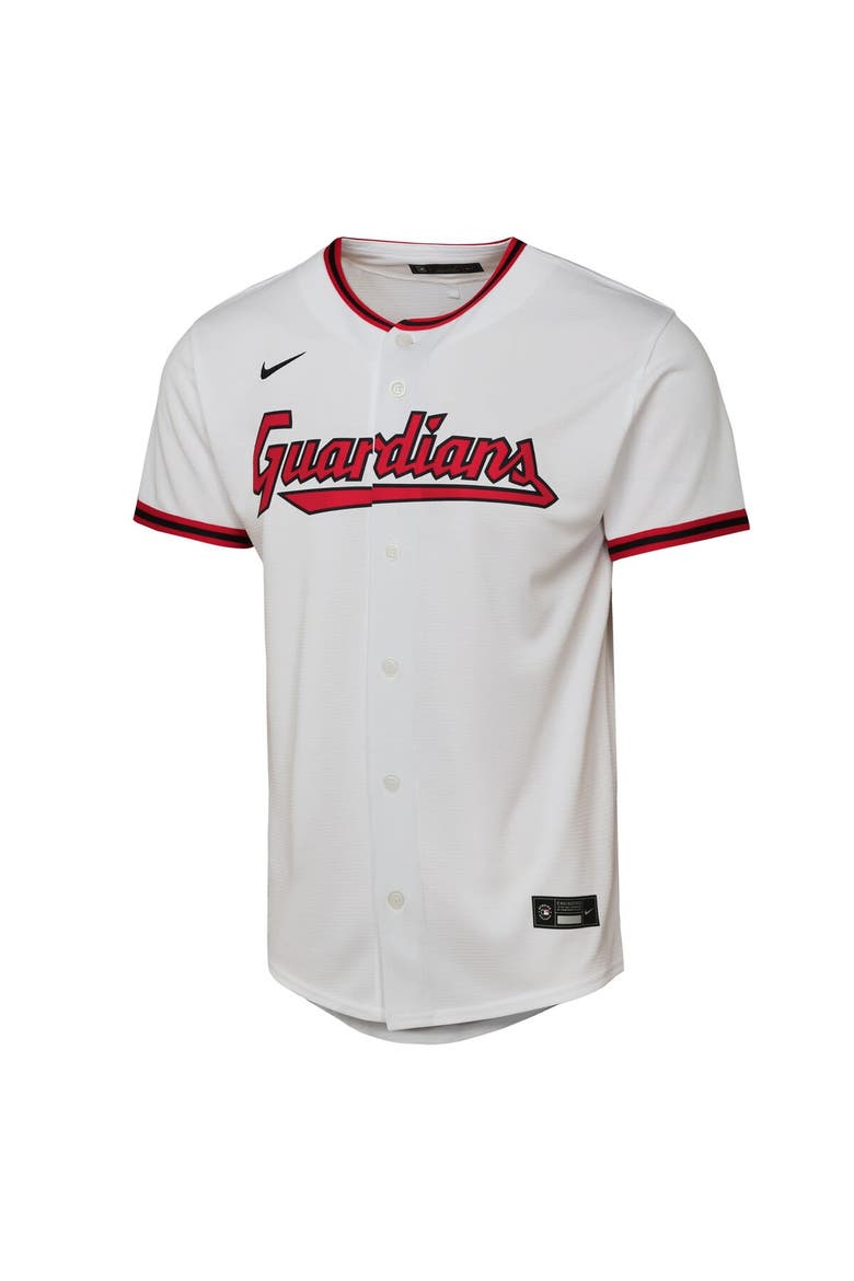 Youth Nike José Ramírez White Cleveland Guardians Home Replica Player Jersey, Alternate, color, White