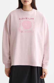 Scotch & Soda Embroidered Oversize Sweatshirt